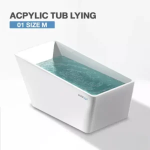 Ice Bath TUB LYING Acryllic รุ่น 01 อ่างแช่น้ำเย็นแบบนอน Polarage ไซส์ M