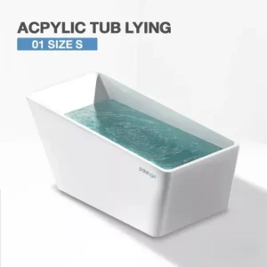 Ice Bath TUB LYING Acryllic รุ่น 01 อ่างแช่น้ำเย็นแบบนอน Polarage ไซส์ S
