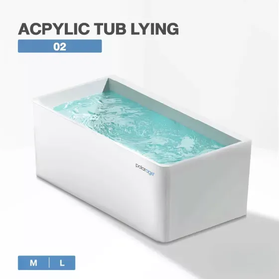 Ice Bath TUB LYING Acryllic รุ่น 02 อ่างแช่น้ำเย็นแบบนอน Polarage