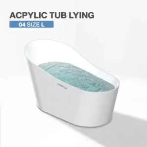 Ice Bath TUB LYING Acryllic รุ่น 04 อ่างแช่น้ำเย็นแบบนอน Polarage ไซส์ L