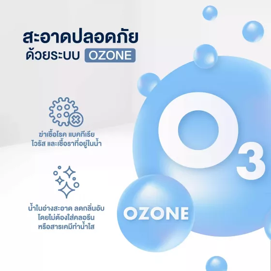 Chiller สะอาดปลอดภัยด้วยระบบ OZONE