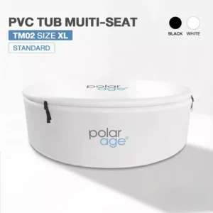 Ice Bath PVC TUB Muiti Seat รุ่น TM02 ไซส์ XL อ่างแช่น้ำเย็นหลายที่นั่ง Polarage สีขาว