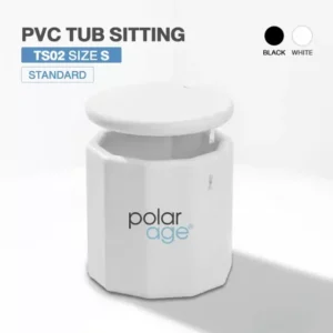 Ice Bath PVC TUB SITTING TS02 สีขาวไซส์ S อ่างแช่น้ำเย็นแบบนั่ง ใช้งานง่าย เก็บความเย็นได้นาน
