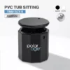 Ice Bath PVC TUB SITTING รุ่น TS02 (Premium) อ่างแช่น้ำเย็นแบบนั่ง Polarage สีดำ