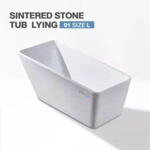 Ice Bath TUB LYING Sintered Stone รุ่น 01 ไซส์ L อ่างแช่น้ำเย็นระดับ Luxury Polarage