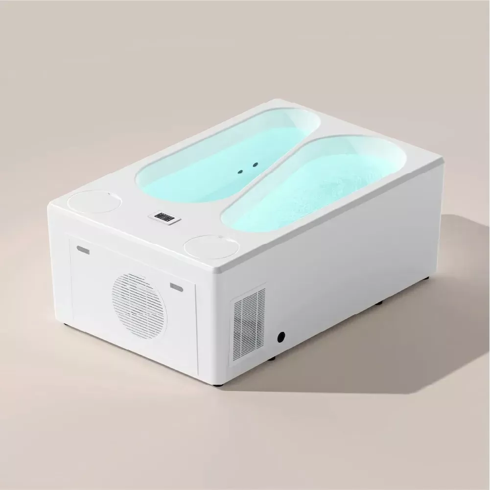 Ice Bath รุ่น ALL IN ONE ARCTIC DUAL อ่างน้ำเย็น–น้ำร้อน 2 ฝั่ง แยกอุณหภูมิได้ ฟื้นฟูร่างกายระดับโปรในเครื่องเดีย