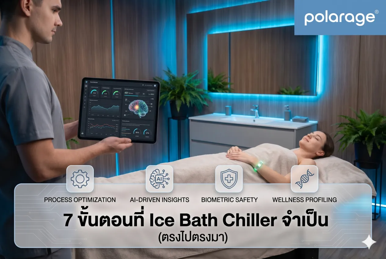 7 ขั้นตอนที่ Ice Bath Chiller จำเป็น (ตรงไปตรงมา)
