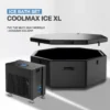 Ice Bath Set อ่างแช่น้ำเย็น PVC POOL Multi-Seat รุ่น TM01XL + เครื่องทำความเย็น COOLMAX ICE 2.0HP เซ็ตจับคู่ระดับ Top Tier Chiller 2.0HP ทำน้ำแข็งได้ 0°C จอ TFT ระบบกรองสแตนเลส Cold Plunge มืออาชีพ