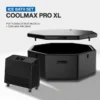 Ice Bath Set อ่างแช่น้ำเย็น PVC POOL Multi-Seat รุ่น TM01XL + เครื่องทำความเย็น COOLMAX PRO 2.0HP เซ็ตจับคู่ระดับ Pro Series Chiller 2.0HP จอ TFT ระบบกรองสแตนเลส แช่น้ำเย็น 1°C – ร้อน 45°C