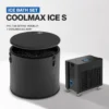 Ice Bath Set อ่างแช่น้ำเย็น PVC TUB SITTING รุ่น TS01S + เครื่องทำความเย็น COOLMAX ICE 2.0HP เซ็ตจับคู่ระดับ Top Tier Chiller 2.0HP ทำน้ำแข็งได้ 0°C จอ TFT ระบบกรองสแตนเลส Cold Plunge มืออาชีพ