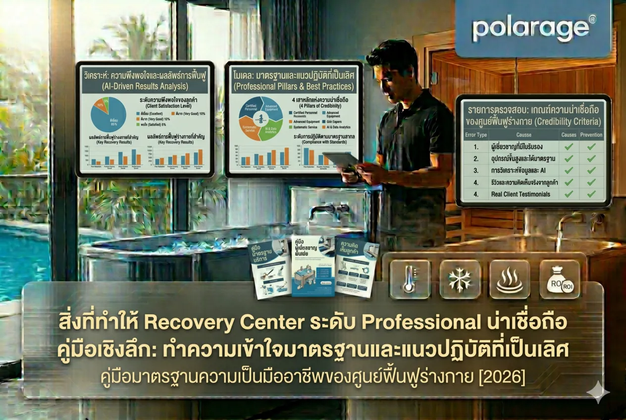 สิ่งที่ทำให้ Recovery Center ระดับ Professional น่าเชื่อถือ