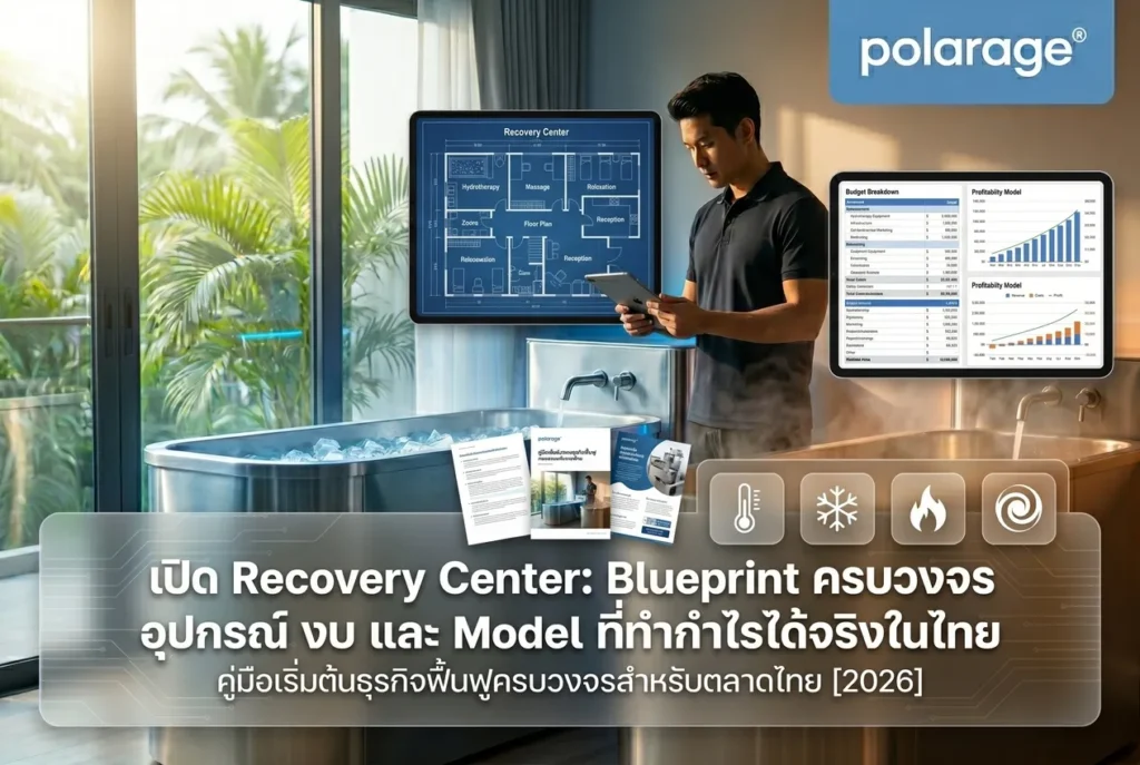 เปิด Recovery Center Blueprint ครบวงจร อุปกรณ์ งบ และ Model ที่ทำกำไรได้จริงในไทย