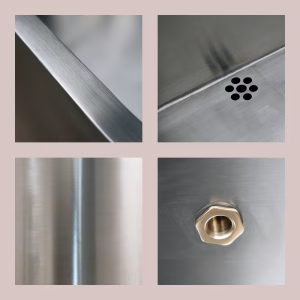 Stainless Steel Ice Bath Tub รุ่น IB-SS-TUB-03 อ่างแช่น้ำเย็นทรงนอน สแตนเลส 304 ทั้งใบ ขนาดใหญ่ 150 ซม. 1
