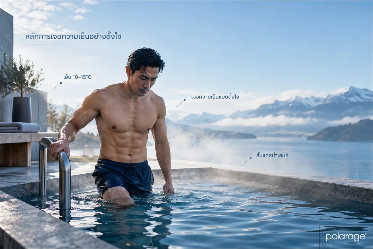 หลักการ Deliberate Cold Exposure สไตล์ Huberman